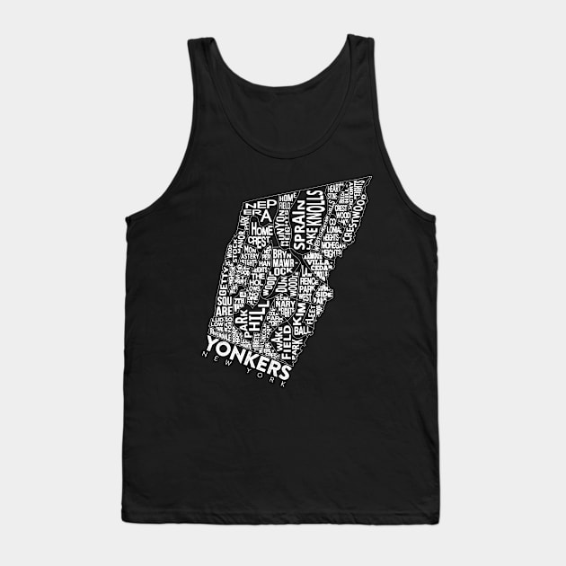 Yonkers Neighborhoods Tank Top by JP